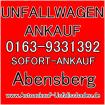 Unfallwagen Ankauf Abensberg - PKW Ankauf Abensberg - Bayern